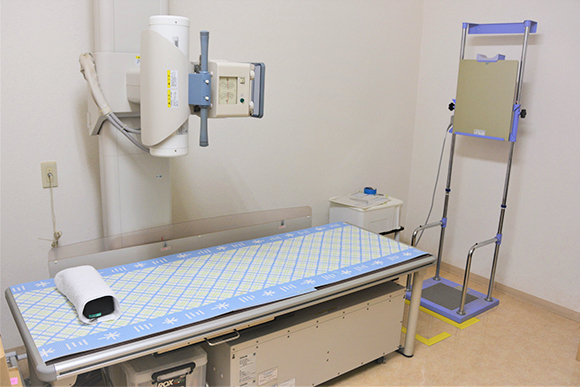 瀬戸内りょうま医院　X線撮影室